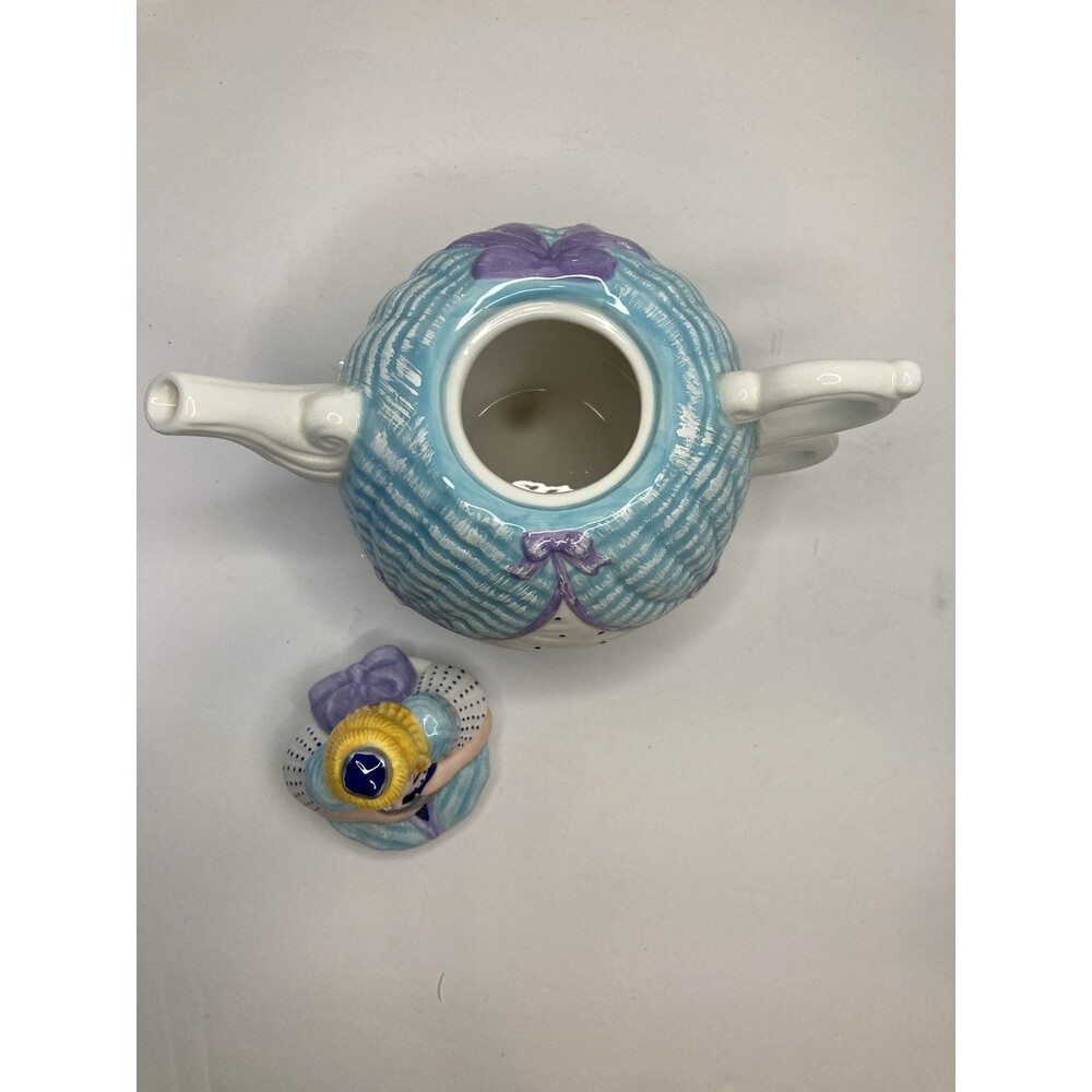 Retired Dept 56 Cinderella Storybook Ceramic Tea Pot And Cup In One 13327 W/Box - Picture 6 of 9